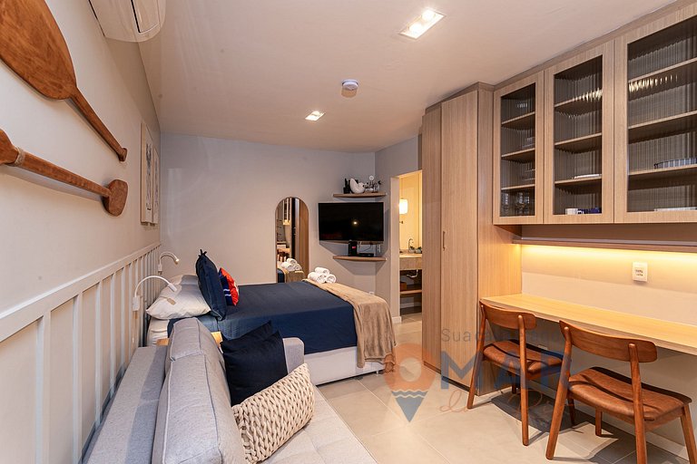 Complete Studio 180m from the Beach | NSC 1032/308