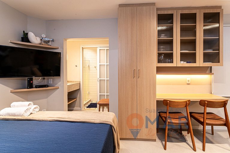 Complete Studio 180m from the Beach | NSC 1032/308