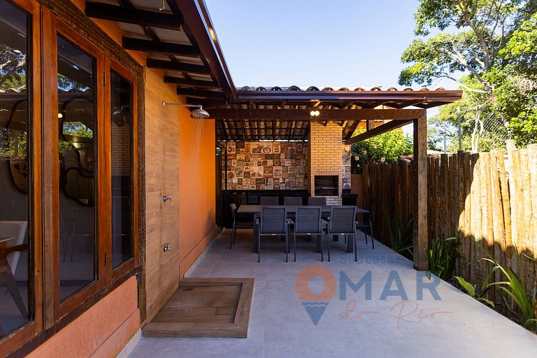 House in Búzios with Gourmet Area | EDF 01