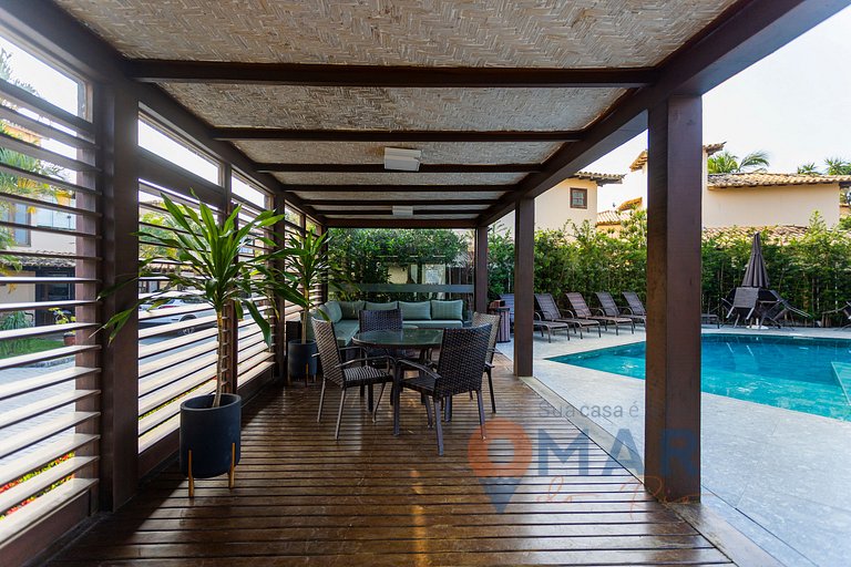 Casa Moderna 4 Cuartos a 300m de Geribá | CEG 3