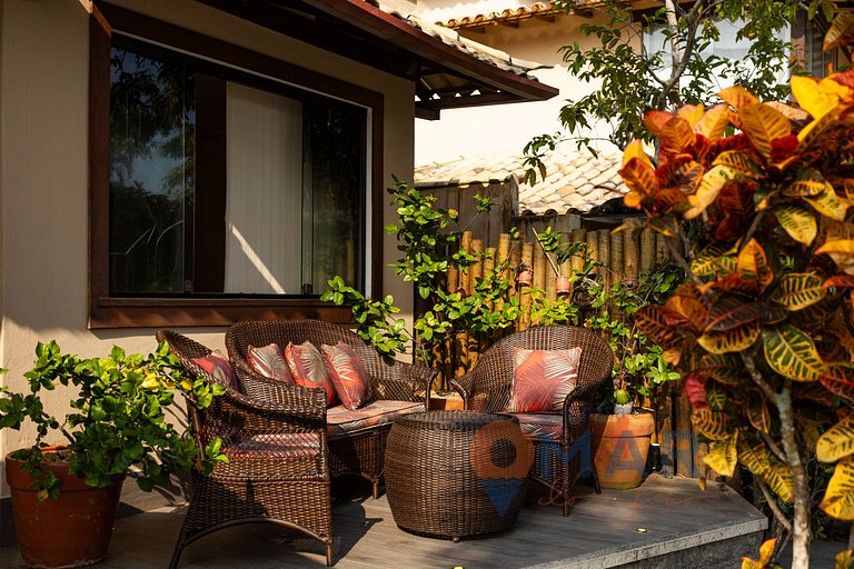 Casa Moderna 4 Cuartos a 300m de Geribá | CEG 3