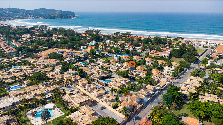 Casa Moderna 4 Cuartos a 300m de Geribá | CEG 3