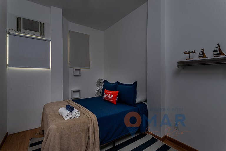 Lujo 3BDRs vista al mar en Copacabana | A 2440/515