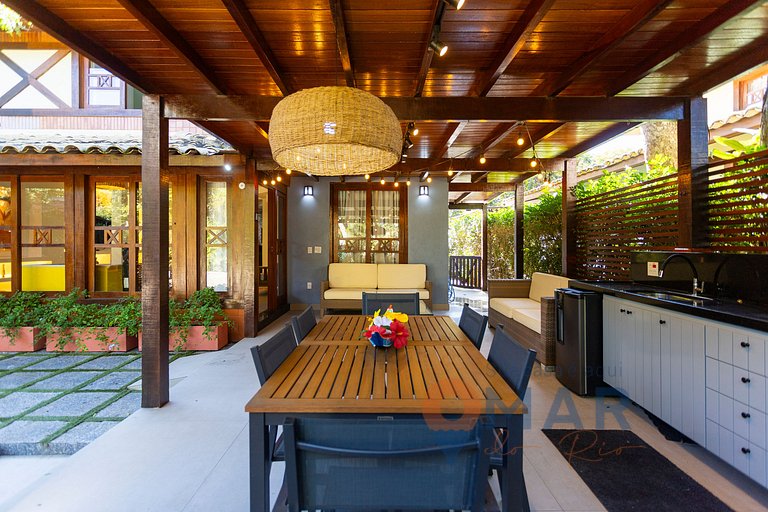 Casa de Vacaciones en Búzios c/ Área Gourmet|VF 13