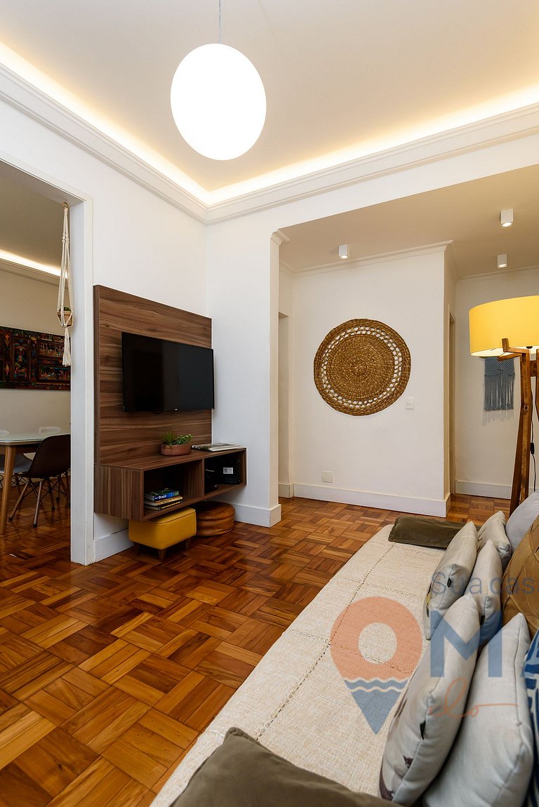 3 BDRs, 5 min from Copacabana Beach | FS 95/202