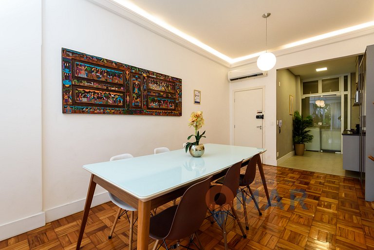 3 Quartos a 5 min da Praia de Copacabana|FS 95/202