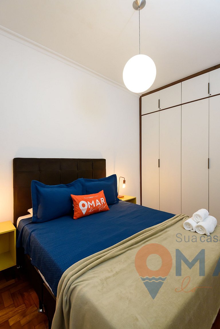 2 Quartos a 5 min da Praia de Copacabana|FS 95/202