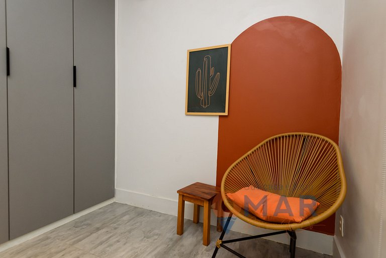 3 Quartos a 5 min da Praia de Copacabana|FS 95/202