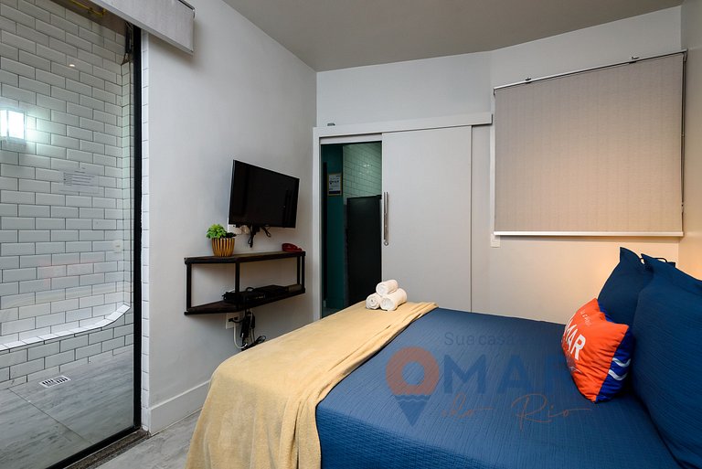 3 Quartos a 5 min da Praia de Copacabana|FS 95/202