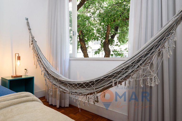 2 Quartos a 5 min da Praia de Copacabana|FS 95/202