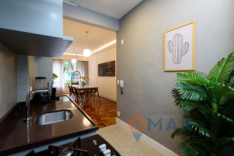 2 BDRs, 5 min from Copacabana Beach | FS 95/202