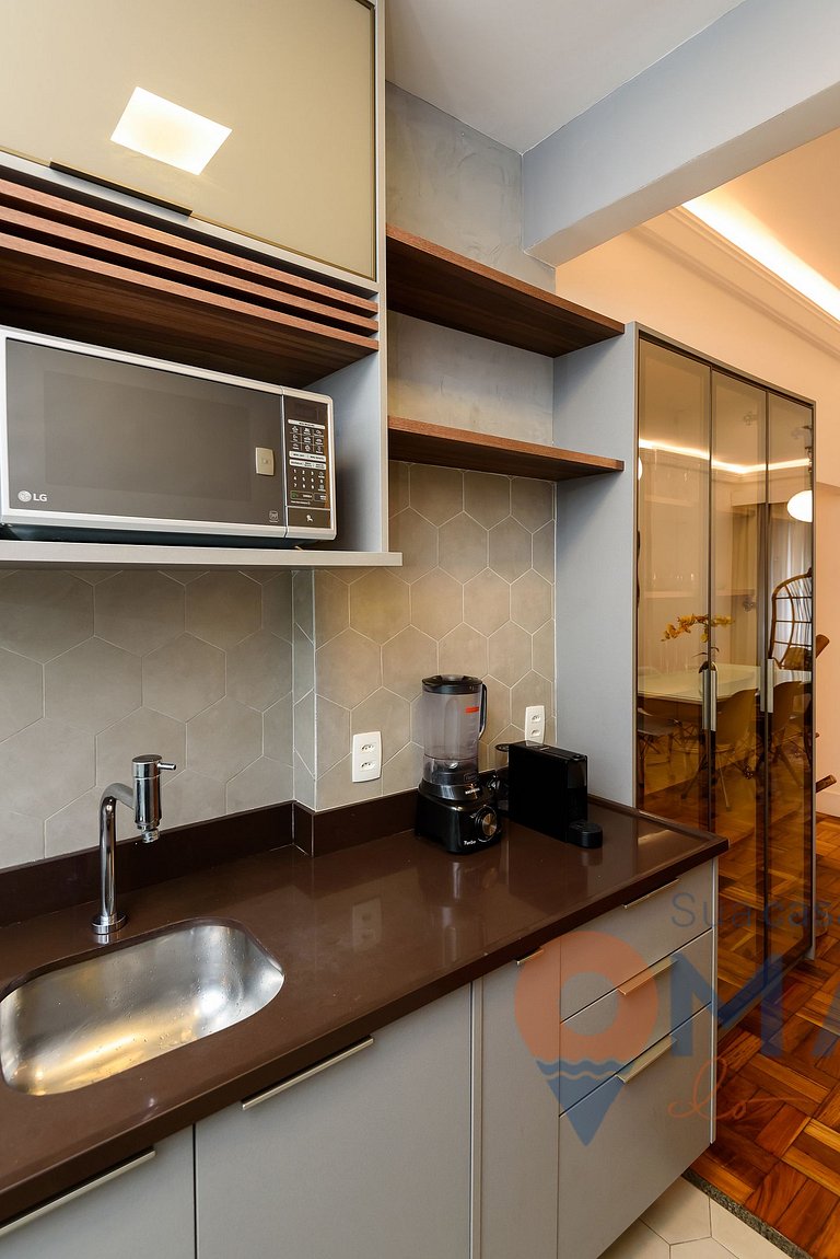 2 Quartos a 5 min da Praia de Copacabana|FS 95/202