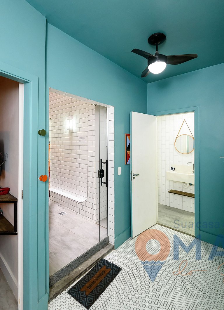 3 BDRs, 5 min from Copacabana Beach | FS 95/202