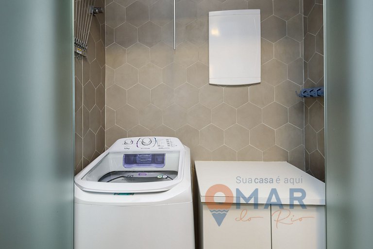 3 Quartos a 5 min da Praia de Copacabana|FS 95/202