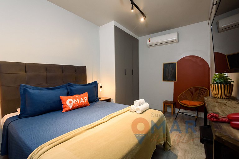 3 Quartos a 5 min da Praia de Copacabana|FS 95/202