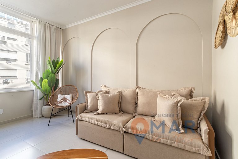 1BDR a 6min de la playa de Copacabana |BL 154/604