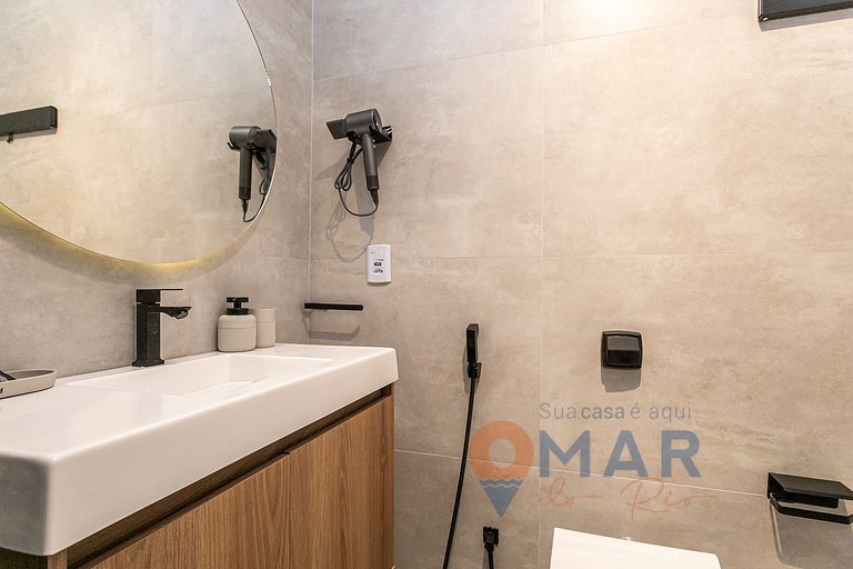 1BDR a 6min de la playa de Copacabana |BL 154/604