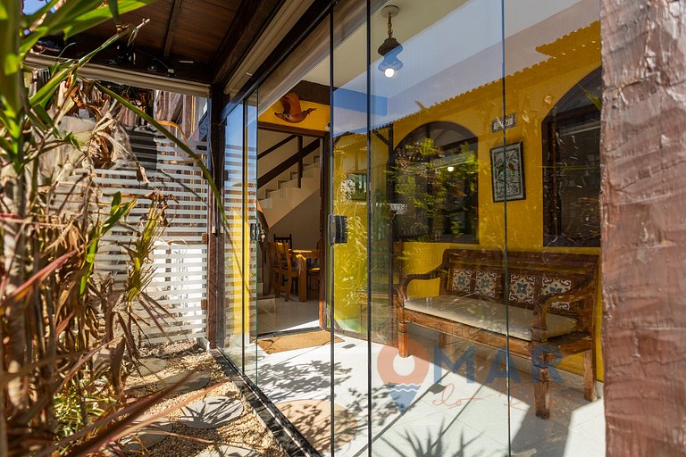 Casa Sommer Búzios: 2Qtos a 200m da Praia | VS 26