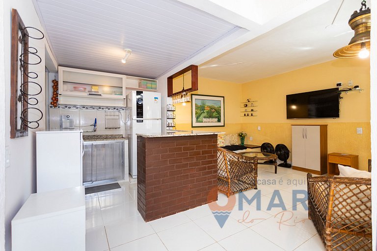 Casa Sommer Búzios: 2 BDR at 200m from Beach|VS 26