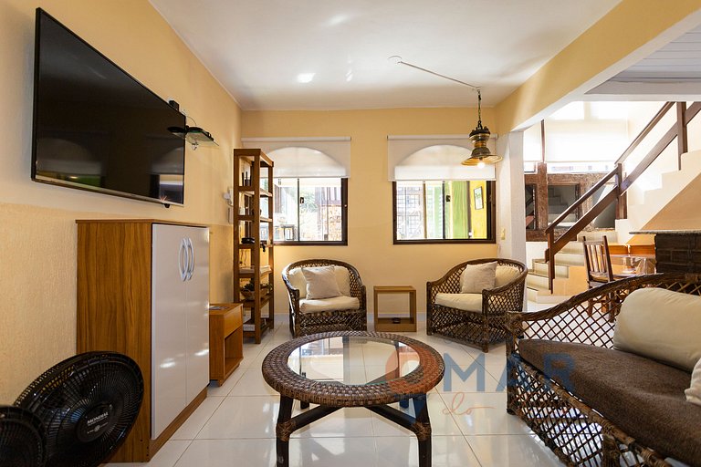 Casa Sommer Búzios: 2Qtos a 200m da Praia | VS 26