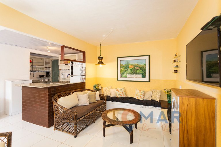 Casa Sommer Búzios: 2Qtos a 200m da Praia | VS 26