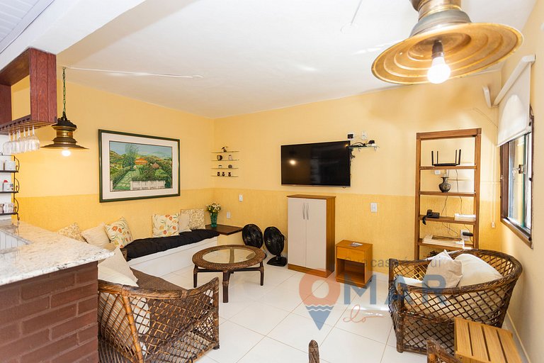 Casa Sommer Búzios: 2Qtos a 200m da Praia | VS 26