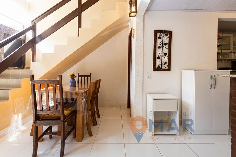 Casa Sommer Búzios: 2Qtos a 200m da Praia | VS 26