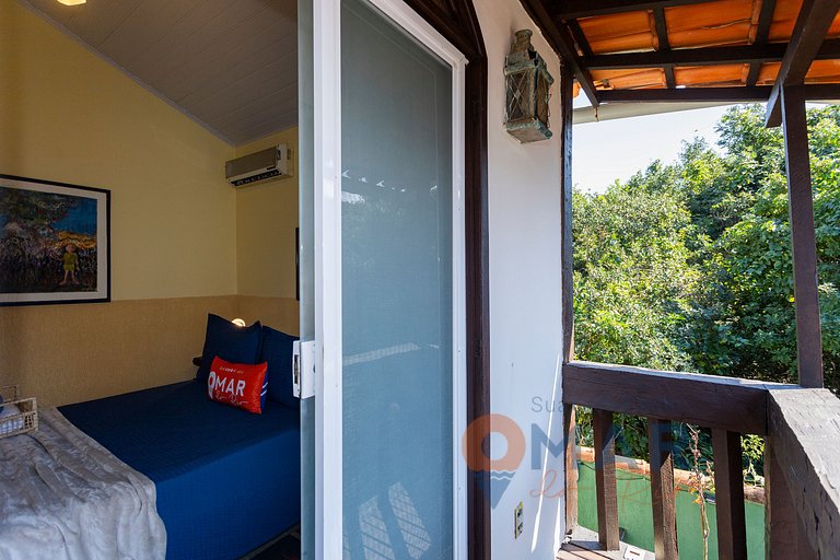 Casa Sommer Búzios: 2Qtos a 200m da Praia | VS 26