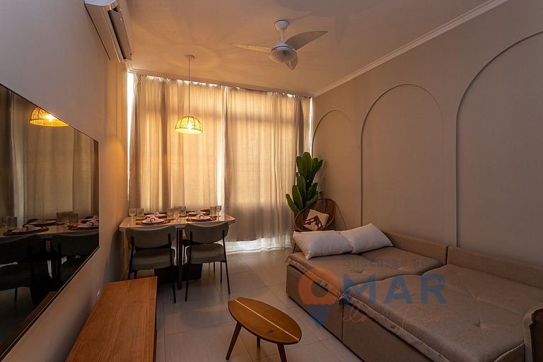 1BDR a 6min de la playa de Copacabana |BL 154/604