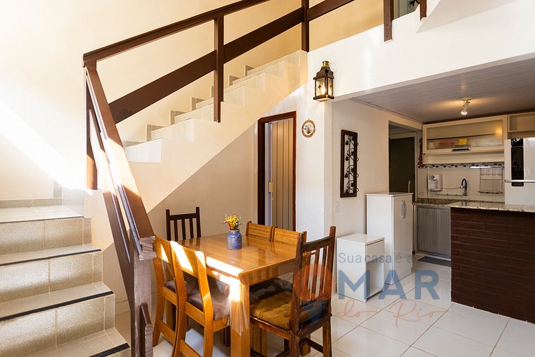 Casa Sommer Búzios: 2Qtos a 200m da Praia | VS 26