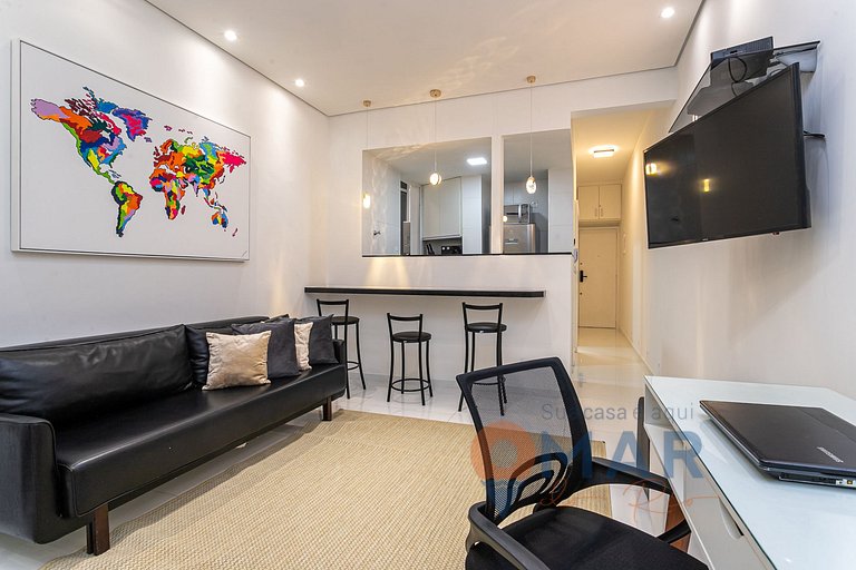 1BDR a 4 minutos de la playa de Ipanema |GC 84/502