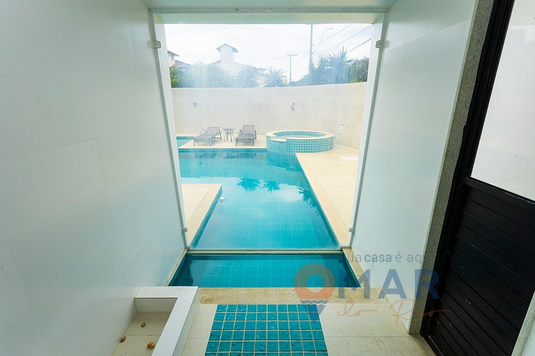 Casa c/ Churrasqueira em Búzios,200m da Praia|VS25