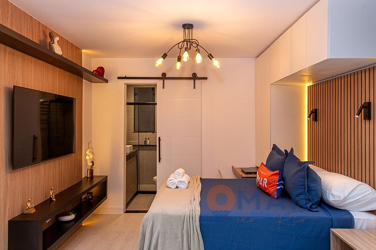 Estudio en Copacabana a 2 min de la playa|PI 7/430