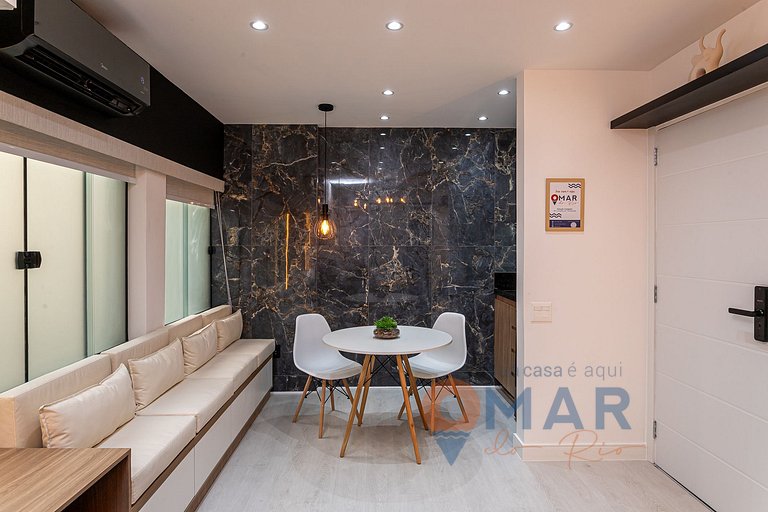 Estudio en Copacabana a 2 min de la playa|PI 7/430