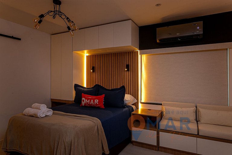 Estudio en Copacabana a 2 min de la playa|PI 7/430