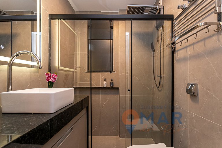 Estudio en Copacabana a 2 min de la playa|PI 7/430