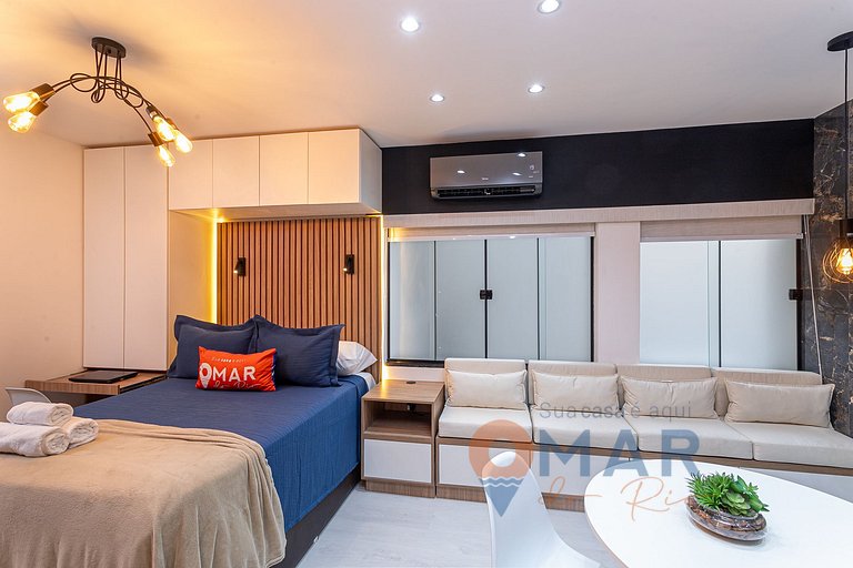 Estudio en Copacabana a 2 min de la playa|PI 7/430