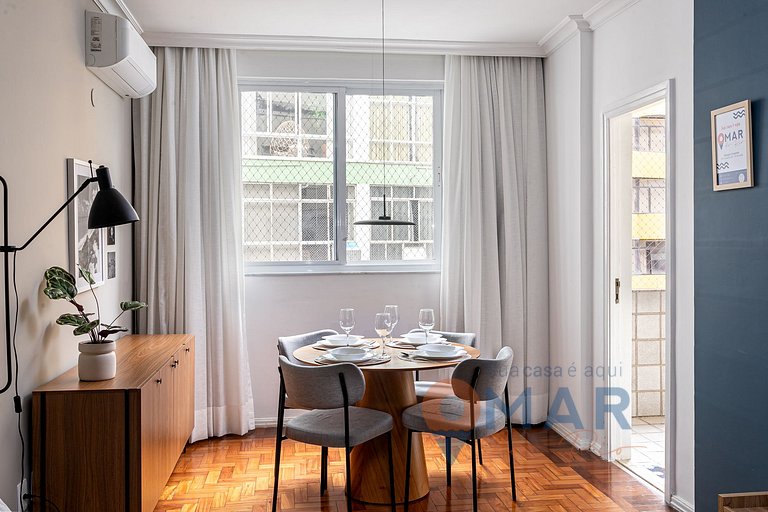 Modern 2-bedroom near Copacabana Beach |DF 149/904