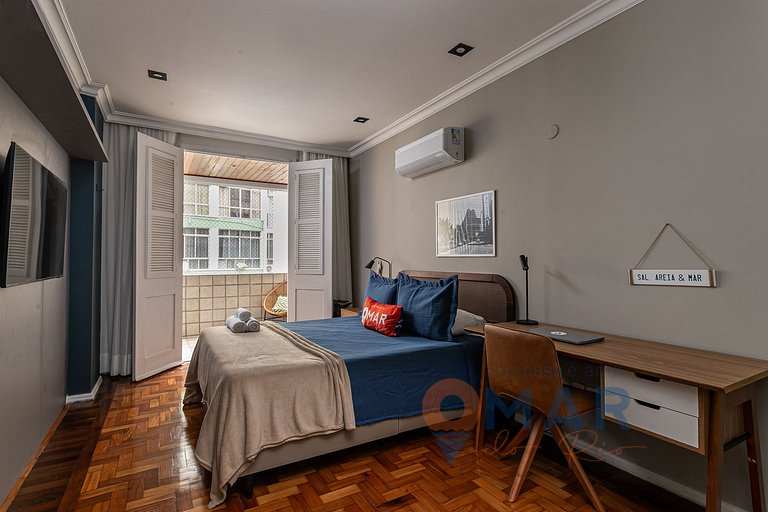 Modern 2-bedroom near Copacabana Beach |DF 149/904