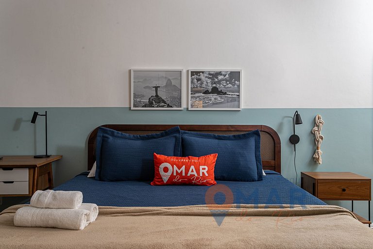 Modern 2-bedroom near Copacabana Beach |DF 149/904