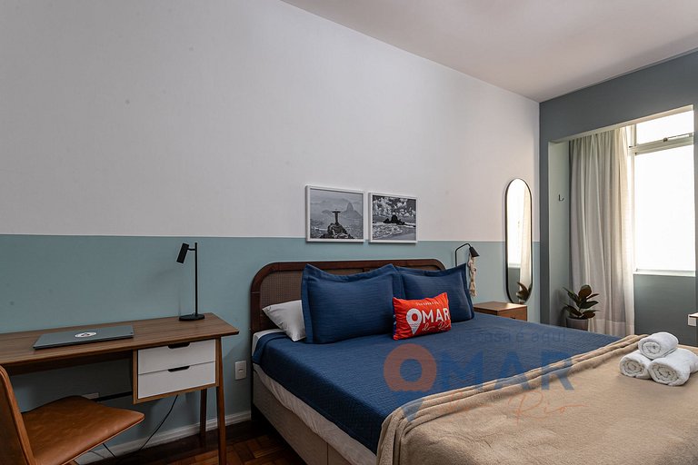 Modern 2-bedroom near Copacabana Beach |DF 149/904