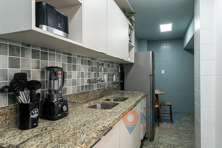 Modern 2-bedroom near Copacabana Beach |DF 149/904