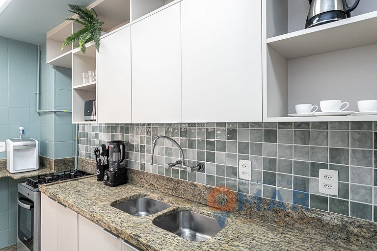 Modern 2-bedroom near Copacabana Beach |DF 149/904