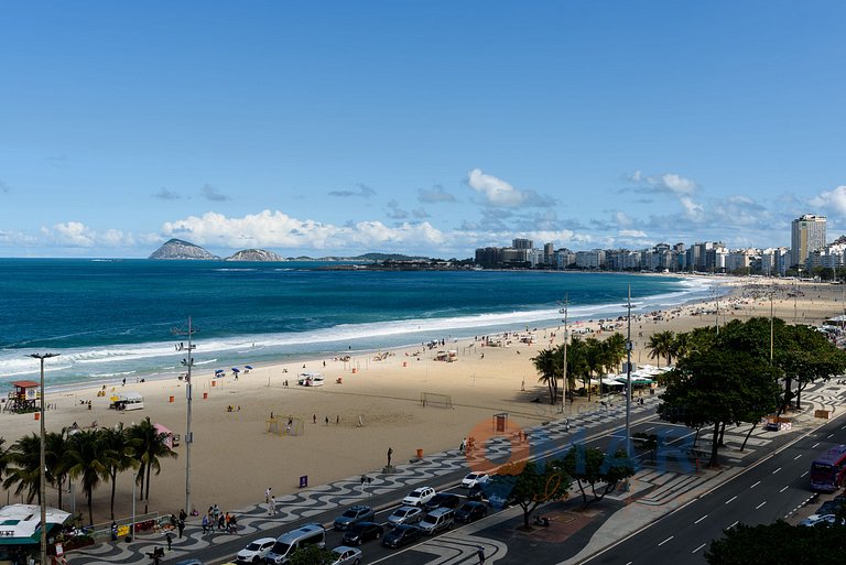 2Qtos e Varanda Vista-Mar em Copacabana |RDS 6/804