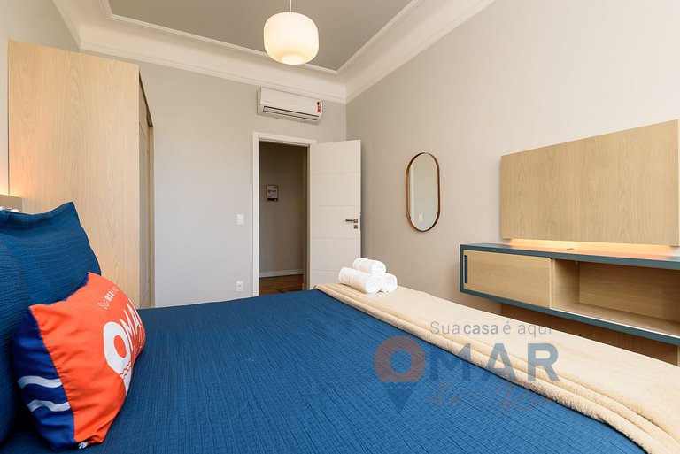 2Qtos e Varanda Vista-Mar em Copacabana |RDS 6/804