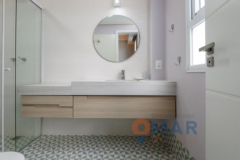 2BDR Copacabana: Balcón c/ vistas al mar|RDS 6/804