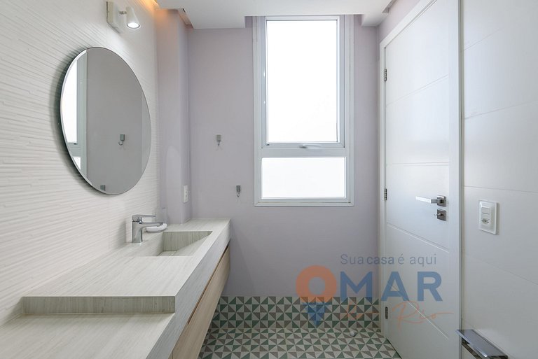 2Qtos e Varanda Vista-Mar em Copacabana |RDS 6/804