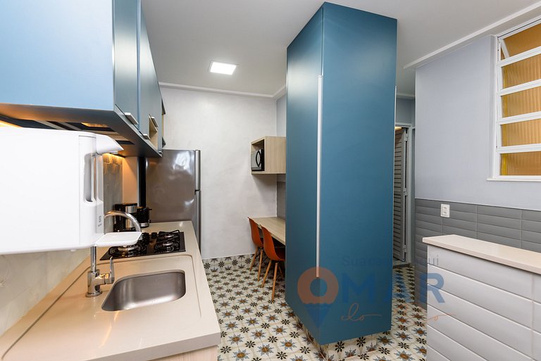 2Qtos e Varanda Vista-Mar em Copacabana |RDS 6/804