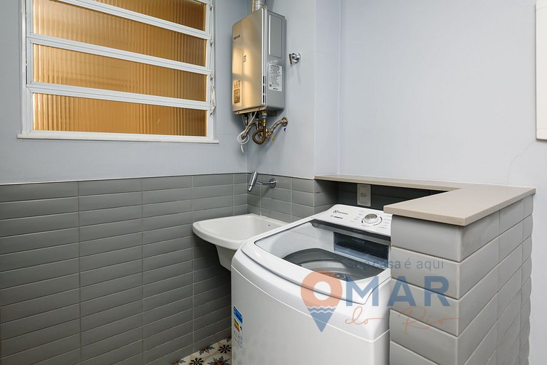 2Qtos e Varanda Vista-Mar em Copacabana |RDS 6/804