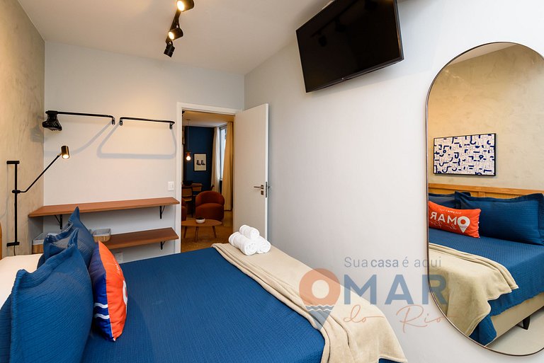 2BDRs, 400 meters from Ipanema Beach | JA 158/404